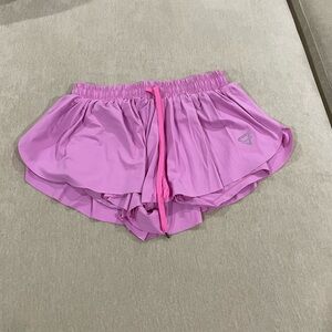 Women's Pink Athletic Shorts